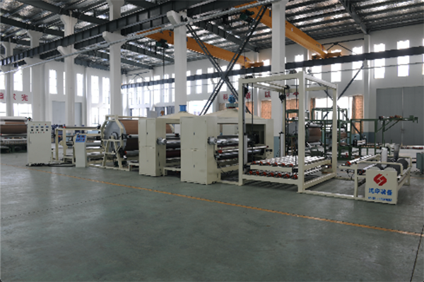 High temperature filter bag laminating machine (1)